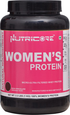 

Nutricore Women's Protein Chocolate Flavor 2.2 LBS Whey Protein(1.8 kg, Rich chocolet)