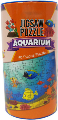 

Muren Jigsaw Puzzle-Aquarium Game for Kids(50 Pieces)