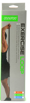

COCKATOO Imported Power Band, Exercise Band medium resistance Resistance Tube(green medium resistance)