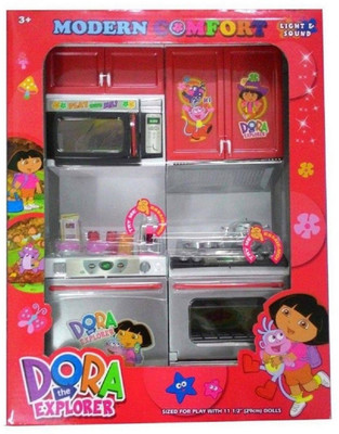 

KidsBazaar Dora Kitchen Set 2 Self
