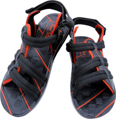 

footstair Men black Sandals
