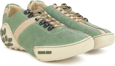 

Woodland Leather Sneakers For Men(Green, Tobacco