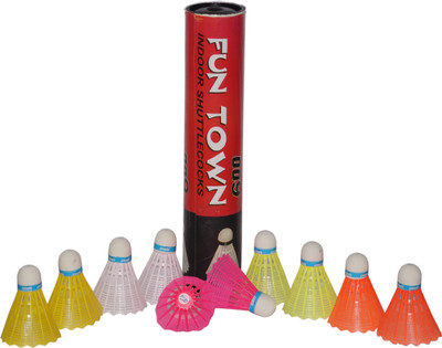 

SST Sst funtown-600 cd Plastic Shuttle - Multicolor(Medium slow, 76, Pack of 1)