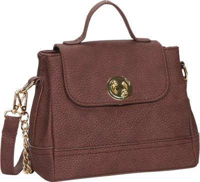 

Bagkok Women Formal Maroon PU Sling Bag