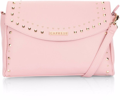 

Caprese Women Casual Pink Leatherette Sling Bag