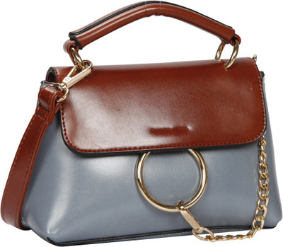 

Bagkok Women Formal Multicolor PU Sling Bag