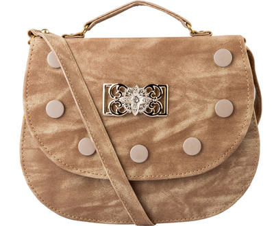 

T&E Fashion Women Casual Beige Leatherette Sling Bag