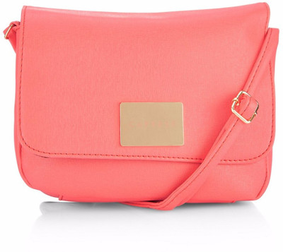 

Caprese Women Casual Red Leatherette Sling Bag