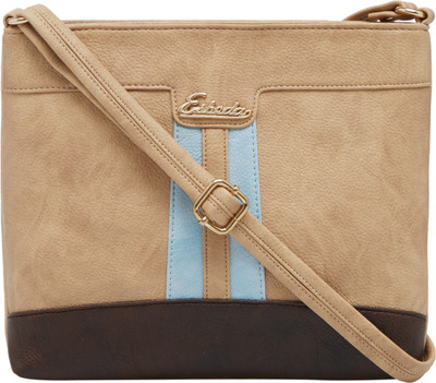 

Esbeda Women Casual Beige PU Sling Bag