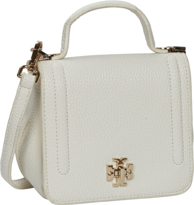 

Bagkok Women Formal White PU Sling Bag