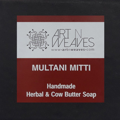

artnweaves Cow Butter Herbal Soaps Handmade Multani Mitti(100 g)