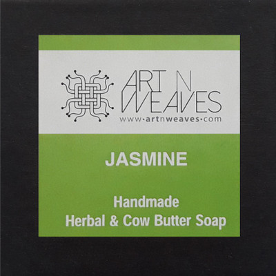 

artnweaves Cow Butter Herbal Soap Handmade Jasmine(100 g)