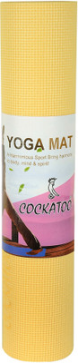 

COCKATOO Yoga Mat Colour May Vary Multicolor 6 mm Yoga Mat, Double color