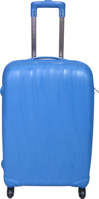 

PRAGEE EXCLUSIVE STYLISH  INCHES CHECK IN LUGGAGE TROLLEY BAG Check-in Luggage -  inch(Blue