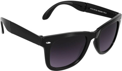 

Fashionplaza Wayfarer, Rectangular Sunglasses(Black, Violet