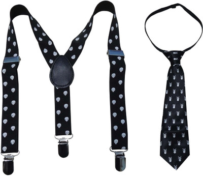 

Riyasat Y- Back Suspenders for Boys(Black)