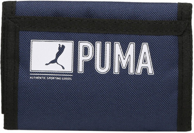 

Puma Men Blue Artificial Leather Wallet(2 Card Slots), New navy