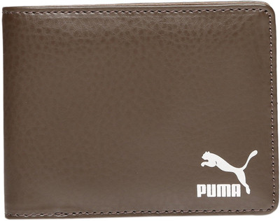 

Puma Men Formal Brown Artificial Leather Wallet(6 Card Slots), Chocolate brown
