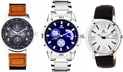 ADAMO 108-116-90SL02 Combo Watch - For Men