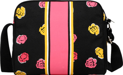 

Angesbags Anges Roseate Sling Sling Bag(Black, 5 inch)