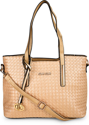 

Timothy Walton RY50Y35_Golden Multipurpose Bag(Gold, 15 inch)