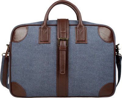 

Angesbags Anges Logan Laptop Bag Messenger Bag(Blue, 5 inch)