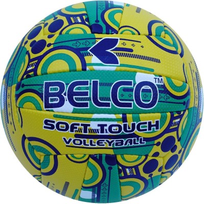 

BELCO Synergy-1(YELLOW GREEN) Volleyball - Size: (Pack of 1, Yellow, Green