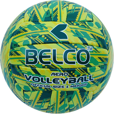 

BELCO Aero-1(YELLOW GREEN) Volleyball - Size: (Pack of 1, Yellow, Green