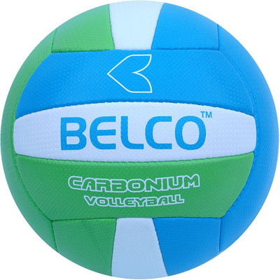 

BELCO Tycon-1 carbonium(BLUE GREEN) Volleyball - Size: (Pack of 1, Blue, Green