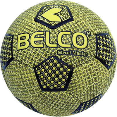 

BELCO Street Master-2(YELLOW BLACK) Football - Size: (Pack of 1, Yellow, Black