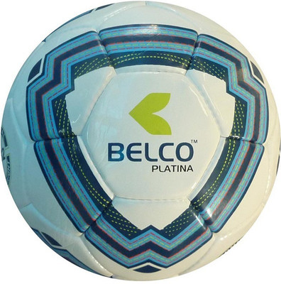 

BELCO PLATINA 3(WHITE SKY-BLUE) Football - Size: (Pack of 1, Multicolor
