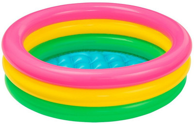 

Tingoking Tingoking Baby Pool, Multi Color (2-feet)(Multicolor)