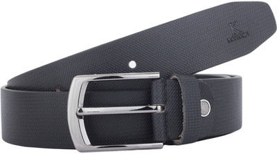 

K London Men Casual, Formal Black Genuine Leather Belt