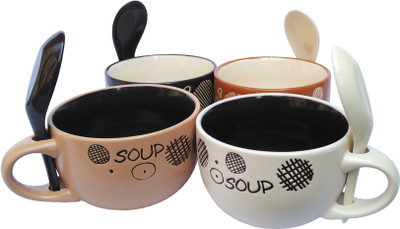 

WONDER CERAMIC Bone China Bowl Set(Multicolor, Pack of 8)