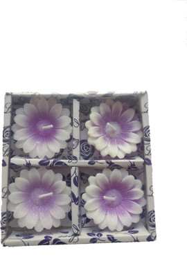 

Dreamyzone Designer Candle(Purple, Pack of 4)