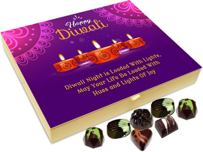 

Chocholik Diwali Sweets - May Your Diwali Be Loaded With Hues And Lights Of Joy Chocolate Box - 20pc Truffles(240 g)
