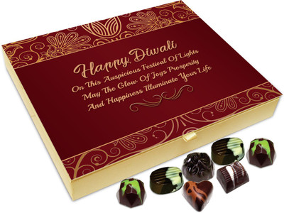 

Chocholik Diwali Sweets - May The Glow Of Diwali Brings Joy And Illuminate Your Life Chocolate Box - 20pc Truffles(240 g)