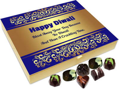 

Chocholik Diwali Sweets - Have An Absolute Cracking Time This Diwali Chocolate Box - 20pc Truffles(240 g)
