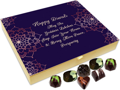 

Chocholik Diwali Sweets - May Goddess Lakshmi Bring More Peace And Prosperity This Diwali Chocolate Box - 20pc Truffles(240 g)