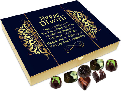 

Chocholik Diwali Sweets - May The Warmth Of Diwali Fill Your Life With Happiness Chocolate Box - 20pc Truffles(240 g)