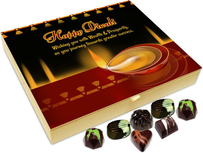 

Chocholik Diwali Sweets - Wishing You Lots Of Wealth And Health This Diwali Chocolate Box - 20pc Truffles(240 g)