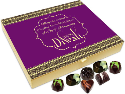 

Chocholik Diwali Sweets - May Diwali Brings In Lots Of Happiness And Joy Chocolate Box - 20pc Truffles(240 g)