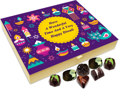 

Chocholik Diwali Sweets - Have A Wonderful Time And Have An Amazing Diwali Chocolate Box - 20pc Truffles(240 g)