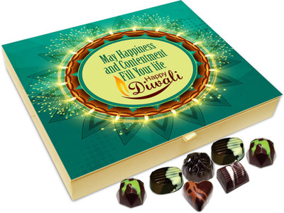 

Chocholik Diwali Sweets - May Your Life Is Filled With Happiness And Contentment Chocolate Box - 20pc Truffles(240 g)