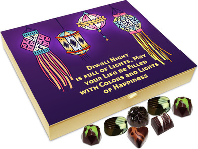 

Chocholik Diwali Sweets - Have A Colorful And Sparkling Diwali Chocolate Box - 20pc Truffles(240 g)