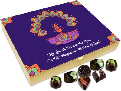 

Chocholik Diwali Sweets - My Diwali Wishes For You On Auspicious Festival Of Lights Chocolate Box - 20pc Truffles(240 g)