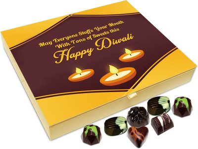 

Chocholik Diwali Sweets - May Everyone Stuffs Your Mouth With Sweets This Diwali Chocolate Box - 20pc Truffles(240 g)