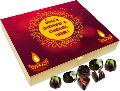 

Chocholik Diwali Sweets - Have A Wonderful And Astounding Diwali Chocolate Box - 20pc Truffles(240 g)