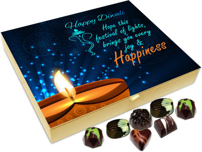 

Chocholik Diwali Sweets - Hope The Festival Of Diwali Brings You Joy And Happiness Chocolate Box - 20pc Truffles(240 g)
