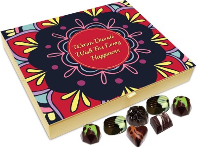 

Chocholik Diwali Sweets - Warm Diwali Wish For Every Happiness Chocolate Box - 20pc Truffles(240 g)